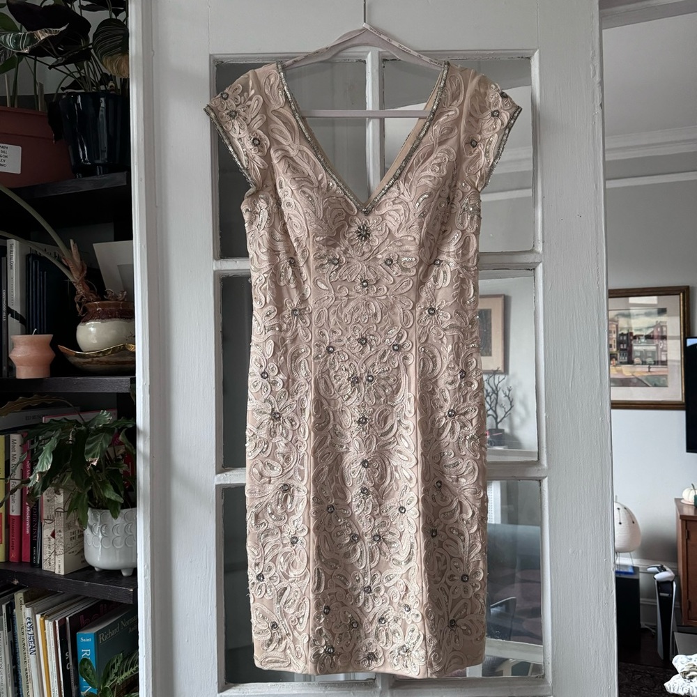 Sue Wong Bridal Special Event Beaded Dress Size 10